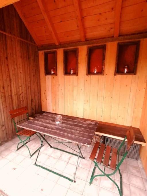 5Sterne Ferienwohnung Im Fachwerk Mit Bergblick In Alleinlage Und Grossem Garten, Infrarotkabine Humberg Екстериор снимка